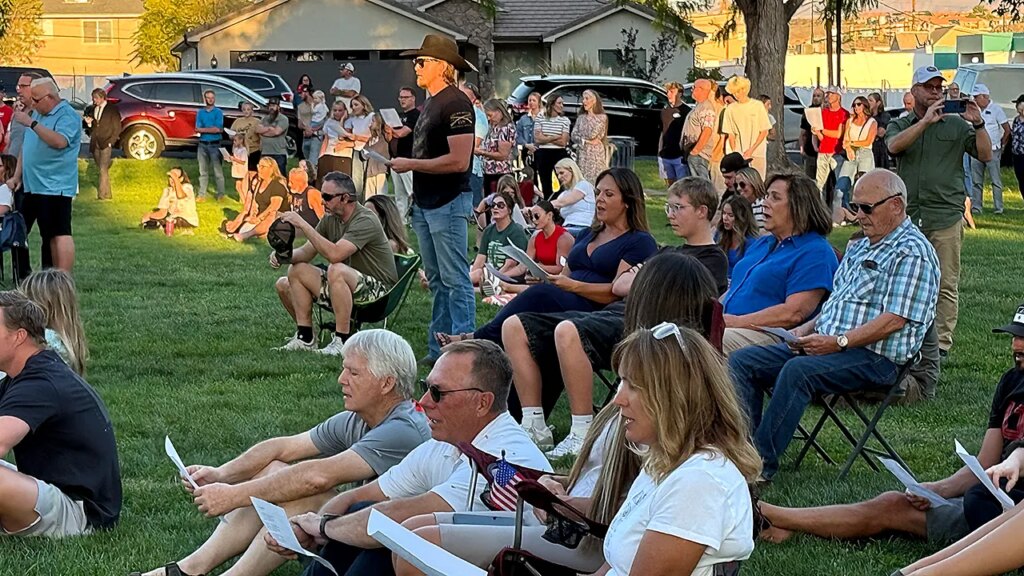 Utah community holds vigil for Charlie Kirk, calls for unity and healing
